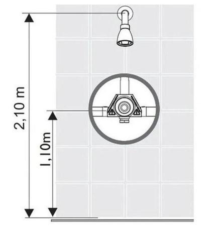 Imagem de Base de Misturador Monocomando para Chuveiro ou Banheira 1/2 e 3/4 - Docol