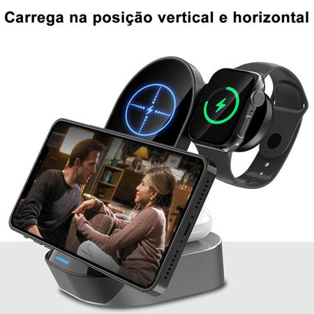 Carregador base dock para smartphones Qi sem fio universal COOL