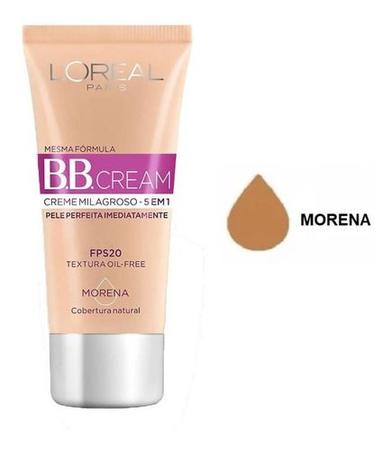 Imagem de Base facial BBcream fps20 cor escura 30 mL