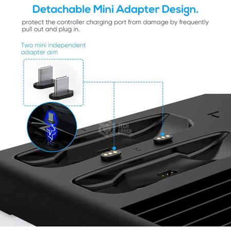 Base Multifuncional Para Nintendo Switch e Switch Oled Carregador Suporte  Cooler 2 USB Suporte 8 Jogos - KJH - Peças para Computador e Notebook -  Magazine Luiza