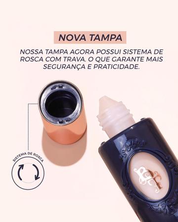 Base Líquida Bt Skin Linha Bruna Tavares - Todas as Cores - Original Imagem de Base Líquida Bt Skin Linha Bruna Tavares - Todas as Cores - Original