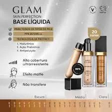 Imagem de BASE LIQUIDA EUDORA GLAM SKIN PERFECTION COR 35 30 ml