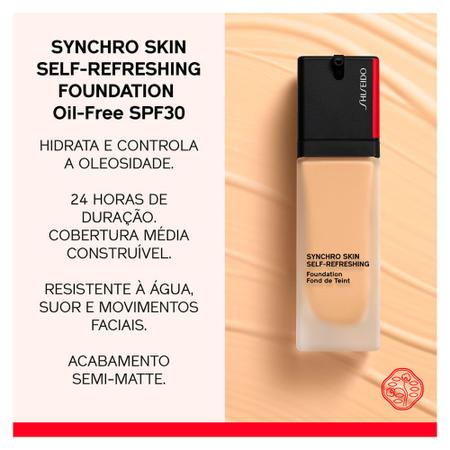 Imagem de Base Líquida Shiseido Synchro Skin Self-Refreshing SPF30