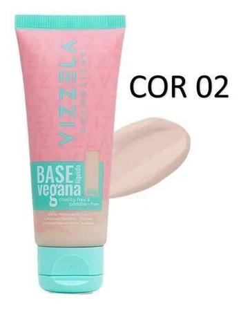 Imagem de Base liquida vegana vizzela n-02   30g