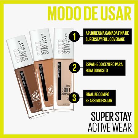 Imagem de Base Longa Duração Maybelline NY SuperStay Active Wear 30H