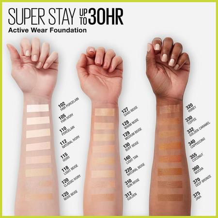 Base Maybelline Super Stay 140 - Longa Duração Imagem de Base Maybelline Super Stay 140 - Longa Duração