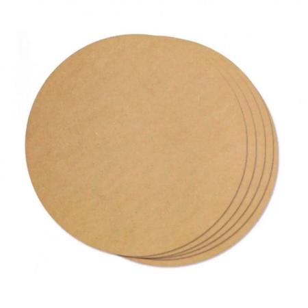 Imagem de Bases para Sousplat Mdf 25 Cm (conj. 5 Unidades)  Mandiali