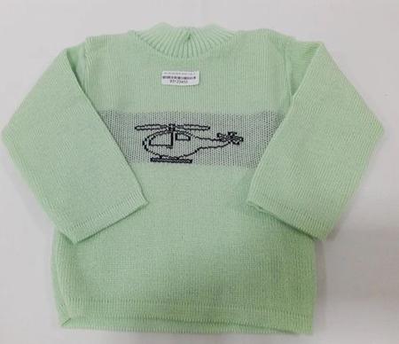 Imagem de Básica De Lã Blusa Bebê Menino Inverno Infantil Várias Cores