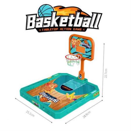 Imagem de Basquete De Mesa Basketball Com Cesta E Bolas De Qualidade