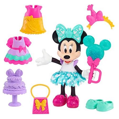 Imagem de Basta jogar Minnie Mouse Fabuloso Fashion Doll Sweet Party