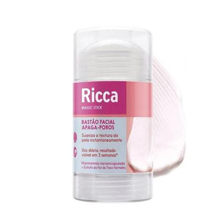Bastão Facial Ricca Apaga-Poros 30G Cód.3808 - Belliz company Imagem de Bastão Facial Ricca Apaga-Poros 30G Cód.3808