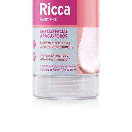 Bastão Facial Ricca Apaga-Poros 30G Cód.3808 - Belliz company Imagem de Bastão Facial Ricca Apaga-Poros 30G Cód.3808