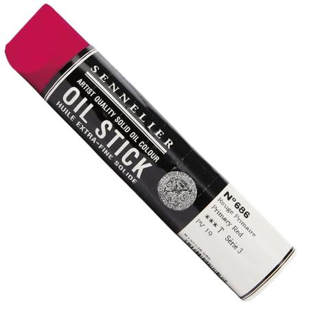 Bastão Tinta Óleo Sennelier Extra Fine 96ml 686 Primary Red Imagem de Bastão Tinta Óleo Sennelier Extra Fine 96ml 686 Primary Red