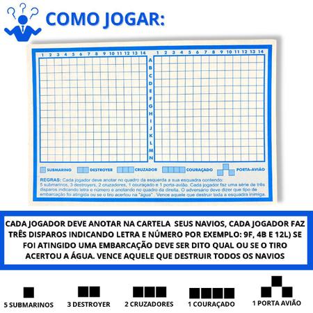 Batalha dos números: jogo educativo