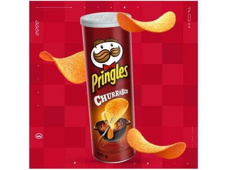 Batata Frita Churrasco Pringles Lata 120g