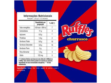 Imagem de Batata Churrasco Ruffles Pacote 76g