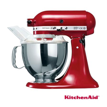 Imagem de Batedeira KitchenAid Stand Mixer Vermelha - KEA33CV - 110V