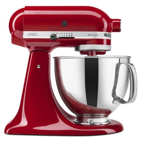 Imagem de Batedeira KitchenAid Stand Mixer Vermelha - KEA33CV - 220V