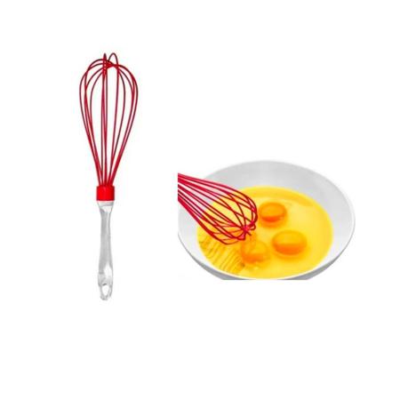 Imagem de Batedor de ovos silicone com cabo acrlico - ad
