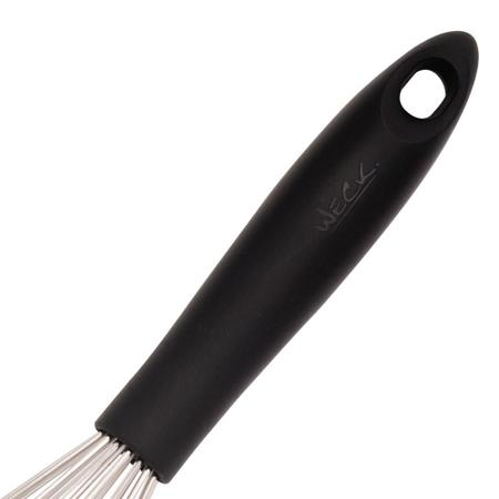 Batedor Manual Profissional Aço Inox Weck 45cm Cabo PP Preto Imagem de Batedor Manual Profissional Aço Inox Weck 45cm Cabo PP Preto
