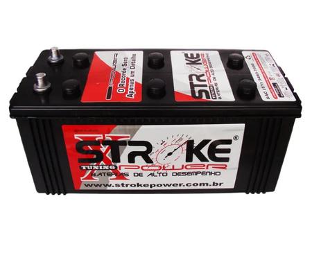 Imagem de Bateria 205AH 12V Baixa Manutenção para Som Automotivo -  Stroke Power