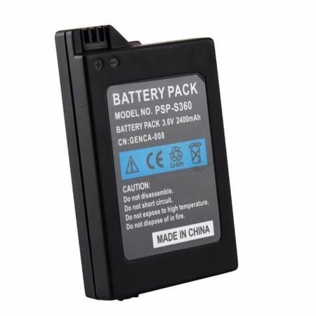 Imagem de Bateria 2400mAh Recarregável Para Sony Psp Slim Modelos das Séries 2000/3000 PSP-2000/3000 - Outros