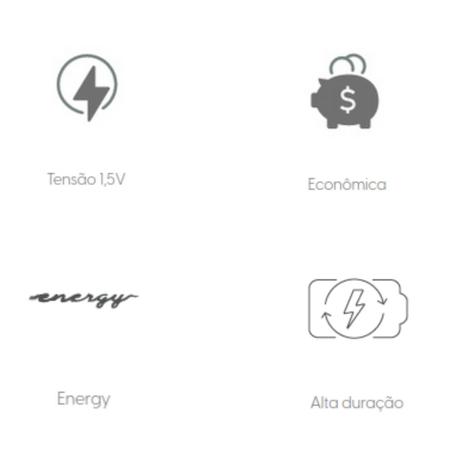 Imagem de Bateria Botão Elgin LR44 (AG13/LR1154) 1,5V - Cartela com 2 Unidades