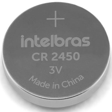 Imagem de Bateria Botão (Moeda) de Lítio 3V CR 2450 Ø24mm x (A)5,0mm. Para relógios, calculadoras, controle de alarmes.