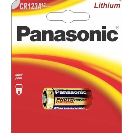 Imagem de Bateria Cr123 3V 6 Panasonic Photo Kit C/6 Pilha Cr123A