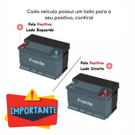 Imagem de Bateria de Carro Zetta 60 Amperes Selada 18 Meses De Garantia SEM TROCA