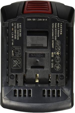 1600Z00035 Batería de iones de litio 18V Bosch GBA 18V 1,5 Ah