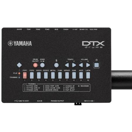 Imagem de Bateria Eletrônica Yamaha DTX432K USB com 10 Funções de Treino