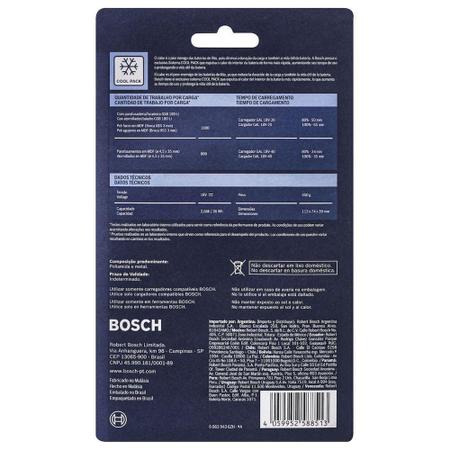 Imagem de Bateria GBA 18V Blister 2.0 Ah Bosch