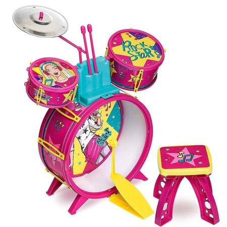 Imagem de Bateria Infantil Da Barbie F00047 Fun Divirta-Se