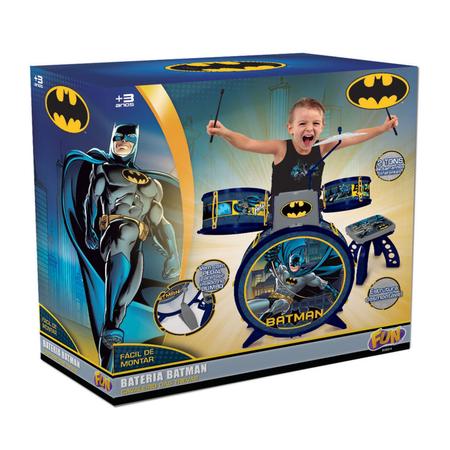 Imagem de Bateria Infantil - DC - Batman Cavaleiro das Trevas BARAO