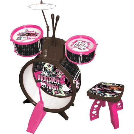 Imagem de Bateria Infantil Musical Monster High MH1321 - Fun - Fun