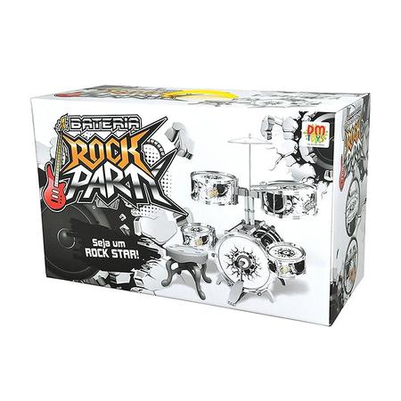 TECLADO PIANO INFANTIL MUSICAL ROCK PARTY DM TOYS