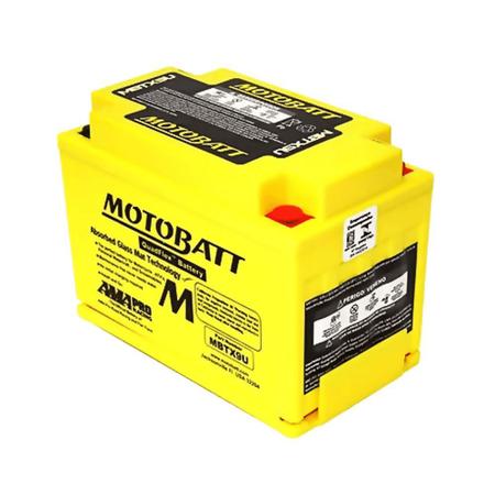 Imagem de Bateria Motobatt - QuadFlex - MBTX9U - 10,5 Ah (YTZ12S / YTX9-BS / YT12A-BS / YTZ14S)
