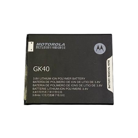 BATERIA MOTOROLA MOTO G4 PLAY / G5 / E4 / VIBE K5 ( GK40 ) ORIGINAL  NACIONAL - X3 Distribuidora - Peças e ferramentas para celulares no atacado.