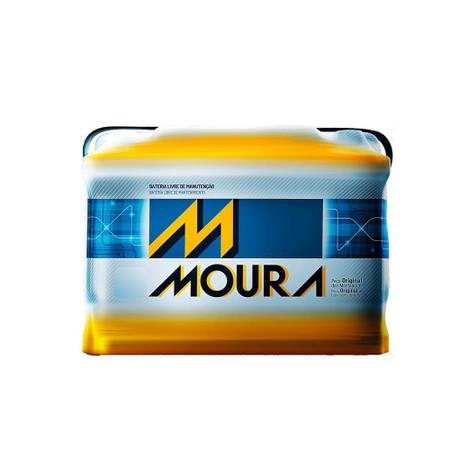 Bateria Automotiva Moura M60GD Selada, 60 Amperes, Positivo