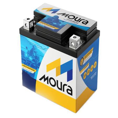 Bateria Moura Ma6-D 12v 6ah - Bateria de Moto - Magazine Luiza