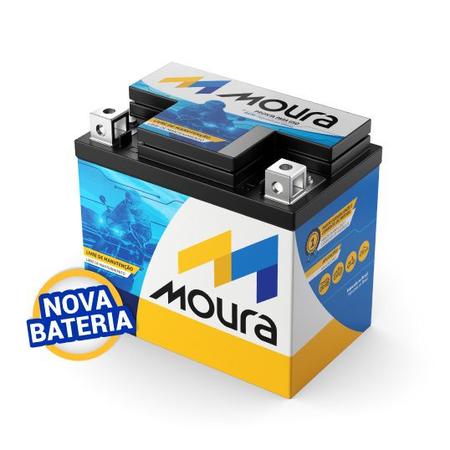 Imagem de Bateria moura (moto) ma5-d (5 amperes) biz 125/titan 150 /titan 125 / fan 125 / bros 150 / ybr / xre
