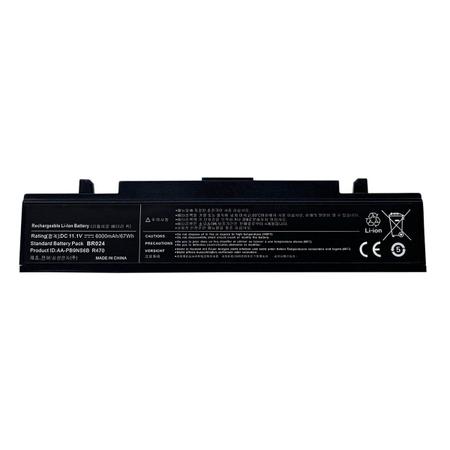 Imagem de Bateria para Notebook bringIT compatível com Samsung NP Series NP300E4C 6600 mAh