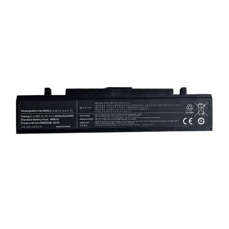 Imagem de Bateria para notebook bringIT compatível com Samsung  RV411 RV410 R430 R440 4000 mAh Preto