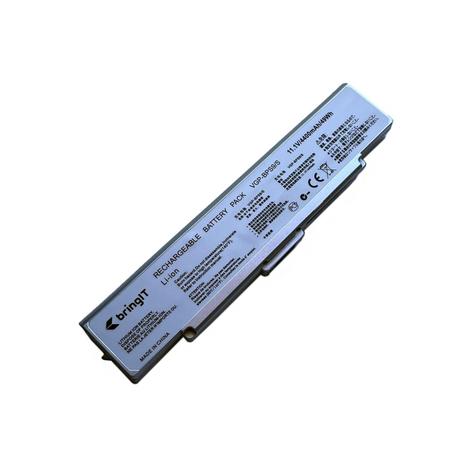 Imagem de Bateria para Notebook bringIT compatível com Sony Vaio VGN-NR VGN-NR120E  6 Células