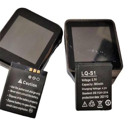 Imagem de Bateria Para Relogio Smartwatch A1 W8 X6 3.7v 380mAh 4.2v