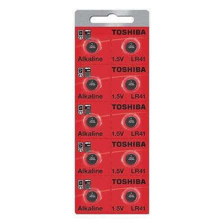 Imagem de Bateria Para Relogios 192/Lr41 Toshiba Kit Com 10 Unidades