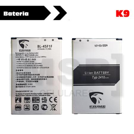 Imagem de Bateria PRIME ENERGY compatível celular LG modelo K9