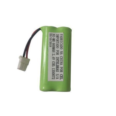 Imagem de Bateria Recarregavel 2,4v 600mah Telefone Intelbras