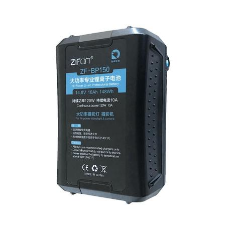 Imagem de Bateria V-Mount ZiFon ZF-BP150 Broadcast 150Wh / 14.8V com Saídas USB e D-Tap (10000mAh)